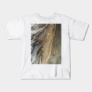 Fluid acrylic pour Kids T-Shirt